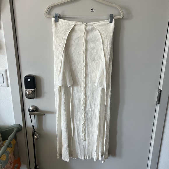 Forever 21 Flowy White Skirt - Picture 1 of 2
